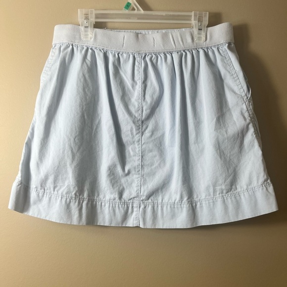 Old Navy Chambray Light Blue Cotton Mini Skirt Size XS Casual Summer - Picture 2 of 6